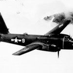 A three-plane formation of VP-4 P2V-2's in-flight over Alaska, 18 October 1948. A three-plane formation of VP-4 P2V-2's in-flight over Alaska, 18 October 1948.