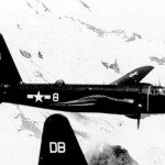 A three-plane formation of VP-4 P2V-2's in-flight over Alaska, 18 October 1948. A three-plane formation of VP-4 P2V-2's in-flight over Alaska, 18 October 1948.